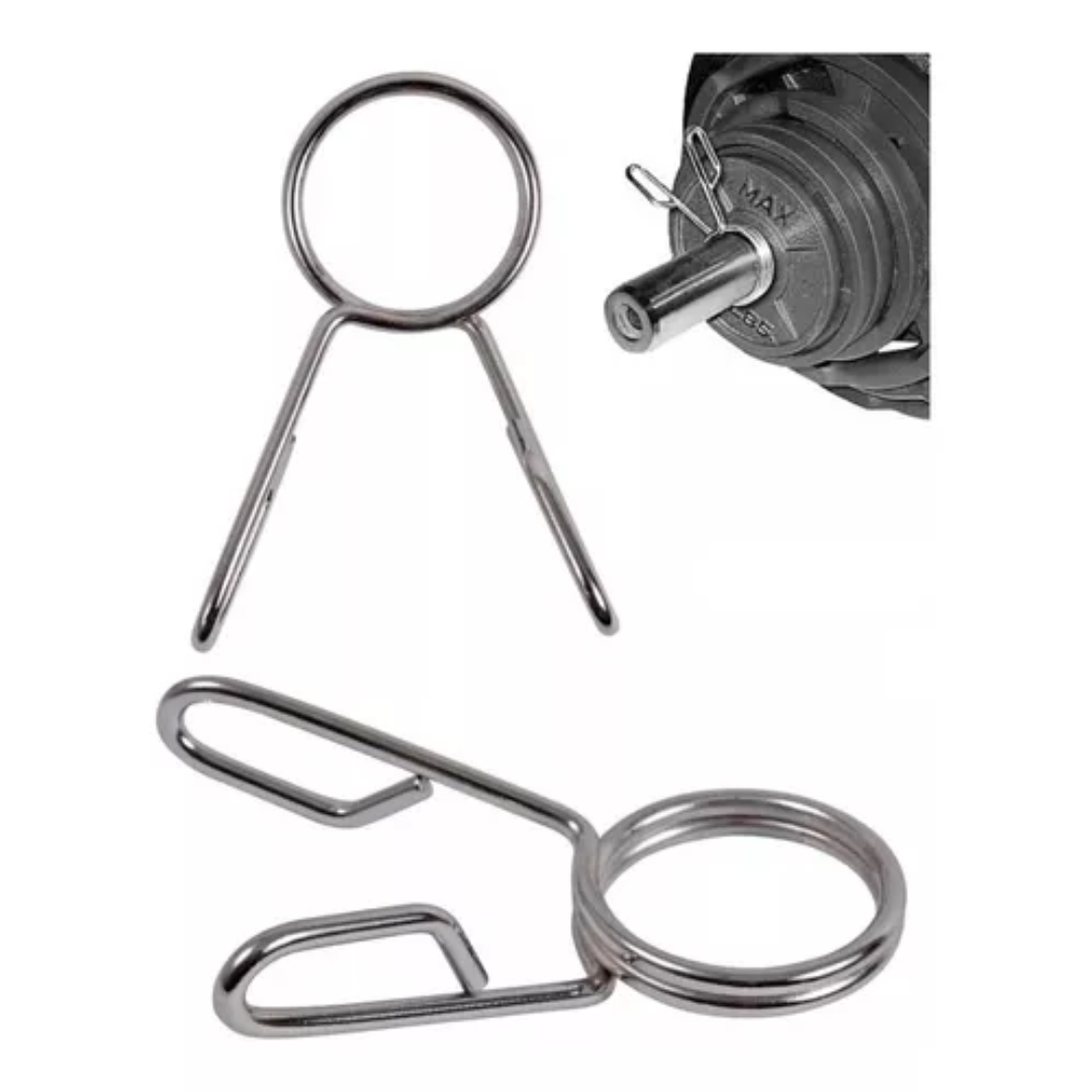 Seguros De Barra Olímpica Profesional X2